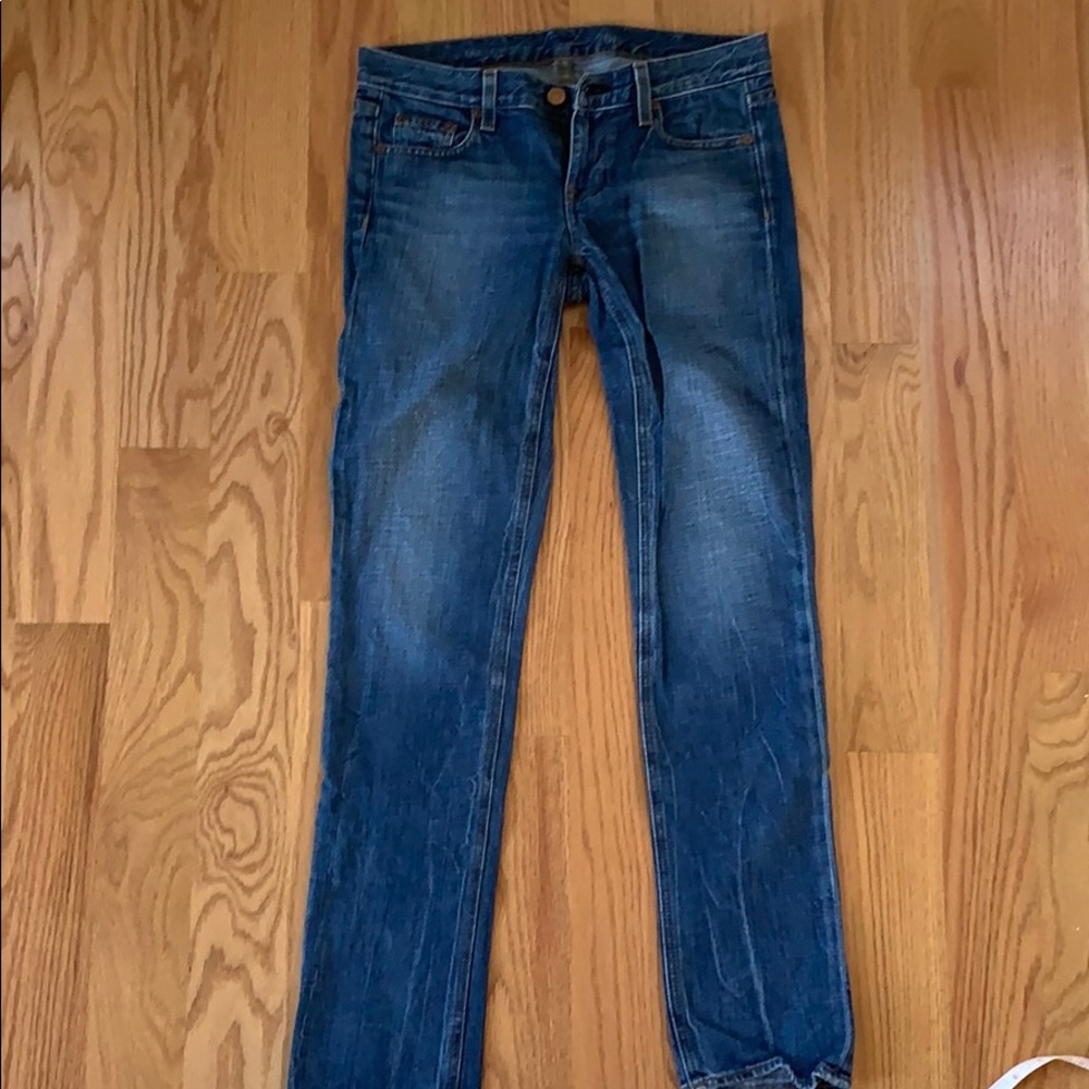 JCrew vintage matchstick Jeans